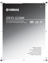 Yamaha DVD-S2300 Manuale del proprietario