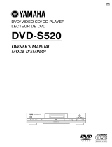 Yamaha DVD-S520 Manuale utente