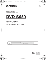 Yamaha DVD-S659 Manuale utente