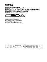 Yamaha C20A Manuale del proprietario