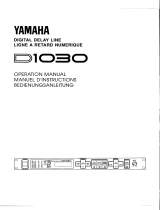 Yamaha D1030 Manuale del proprietario