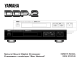 Yamaha DDP-1 Manuale del proprietario