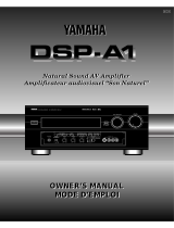 Yamaha DSP-1 Manuale utente