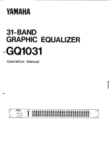 Yamaha GQ1031 Manuale del proprietario