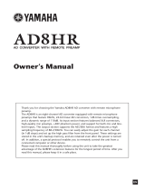 Yamaha AD8HR Manuale del proprietario