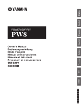 Yamaha PW8 Manuale del proprietario
