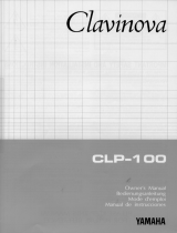 Yamaha CLP-100 Manuale del proprietario