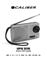 Caliber HPG311R Manuale del proprietario