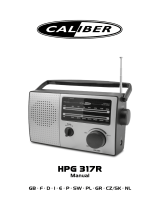 Caliber HPG317R Manuale del proprietario