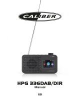 Caliber HPG336DAB-DIR Manuale del proprietario
