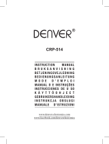Denver CRP-514 Manuale utente