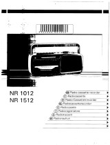 Philips NR 1512 Manuale utente