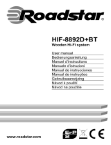 Roadstar HIF-8892D+BT Manuale utente