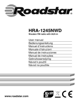 Roadstar HRA-1345NUSWD Manuale utente
