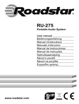 Roadstar RU-275 Manuale utente
