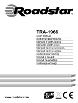Roadstar TRA-1966/LB Manuale utente