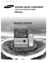 Samsung MM-ZJ6 Manuale utente