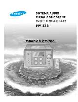 Samsung MM-ZS8 Manuale utente