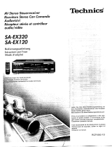 Technics SAEX320 Manuale del proprietario