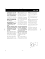 Boston Acoustics FX6-H Manuale utente