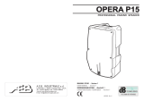 dBTechnologies OPERA P15 Manuale del proprietario