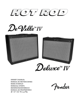 Fender HOT ROD De Ville IV Manuale del proprietario
