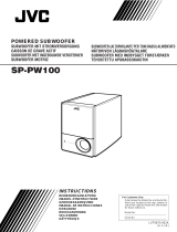 JVC Speaker SP-PW100 Manuale utente