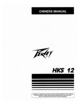 Peavey HKS 12 Manuale del proprietario