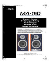 Roland MA-15DCW Manuale del proprietario