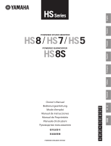 Yamaha HS8 Manuale del proprietario