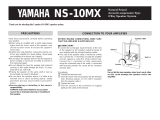 Yamaha NS-10MX Manuale utente