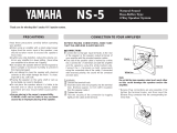 Yamaha NS-5 Manuale del proprietario