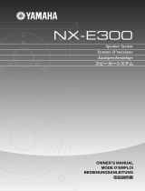 Yamaha NX-E300 Manuale utente