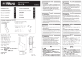 Yamaha PA-L1B Guida d'installazione