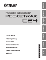 Yamaha POCKETRAK C24 Manuale del proprietario