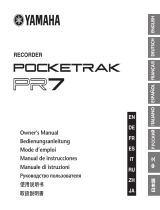 Yamaha POCKETRAK Manuale del proprietario