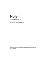 Haier LET39C800HF Manuale utente
