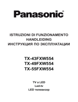 Panasonic TX49FXW554 Manuale del proprietario