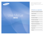 Samsung SAMSUNG WB750 Manuale utente