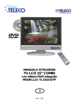 Teleco Monitor LCD 15p combi TL1510 DTP Manuale utente