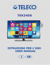 Teleco TEK24DS Televisore Manuale utente