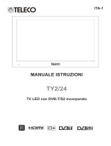 Teleco Televisore Led TY2/24 Manuale utente