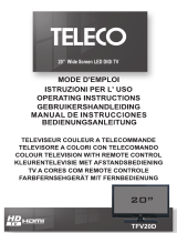 Teleco Televisore TFV20D Manuale utente