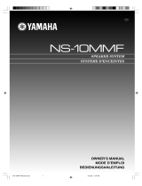 Yamaha NS-10MMF Manuale utente