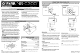 Yamaha NS-C300 Manuale del proprietario
