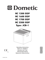 Dometic RC1200EGP, RC1600EGP, RC1700EGP, RC2200EGP (Type: JCB-1) Istruzioni per l'uso