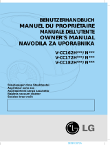 LG V-CC162H Series Manuale utente