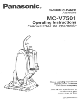 Panasonic MC-V7501 Manuale del proprietario