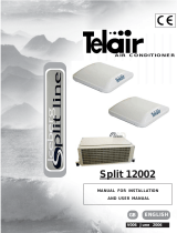 Telair Split 12002 Manuale utente
