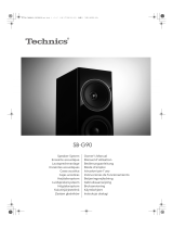 Technics SB-G90E Manuale del proprietario